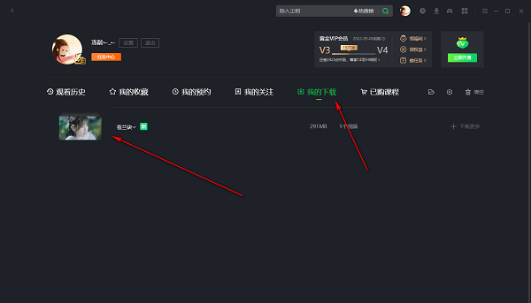 爱奇艺pc端怎么下载电视剧