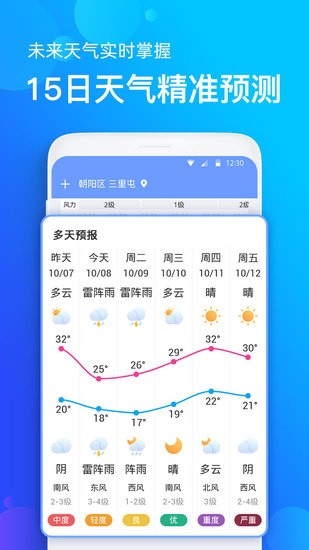 手机天气预报手机app最新正版