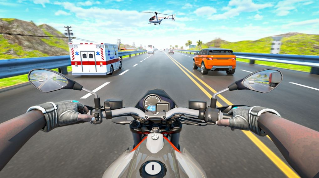 交通骑手摩托车赛车游戏中文最新版