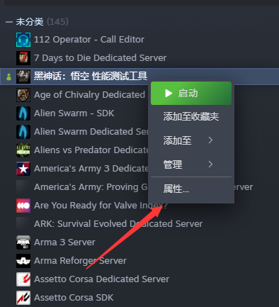 Steam启动选项设置图1