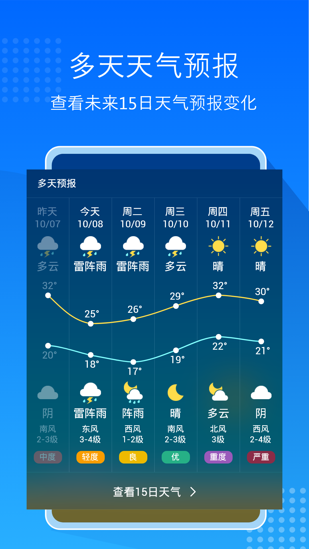 天气预报大字版最新版安卓下载